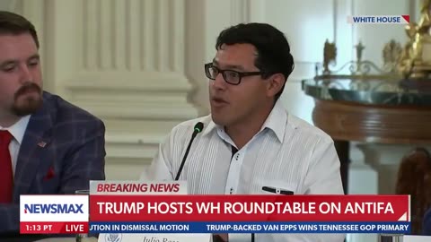 . @Julio_Rosas11 : "Antifa is real. It's real; it's a threat... The reason why they're such