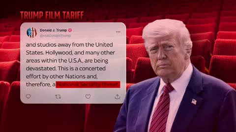 How would Trump's tariffs affect the UK film industry?