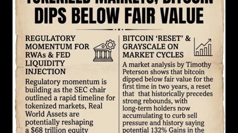 “Tokenization, Liquidity, and the New Market Cycle: December Crypto Insights”