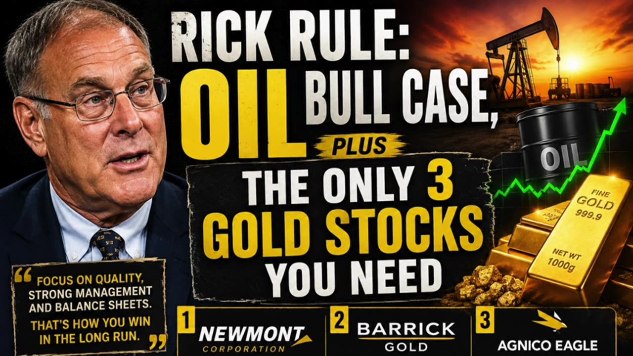 💫 Rick Rule: The Only 3 Gold Stocks He Says Every Serious Investor Should Know About
