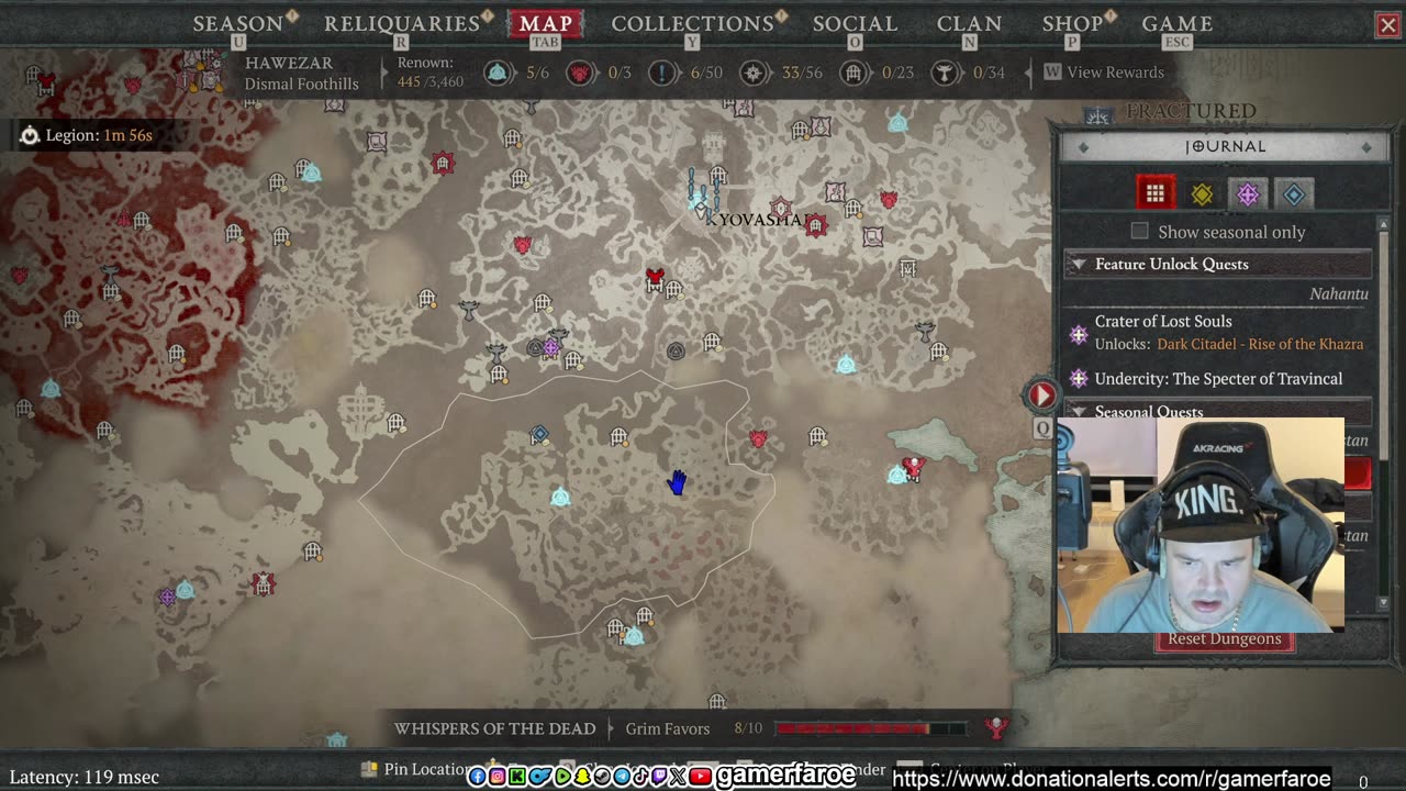 playing necromancer paragon level 137 D4