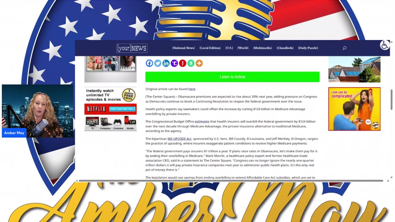 Insurers overbilling Medicare could fund lower Obamacare premiums