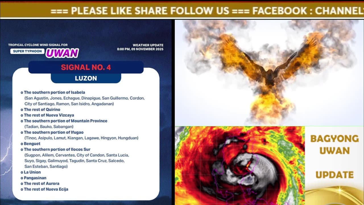 BAGYONG UWAN UPDATE