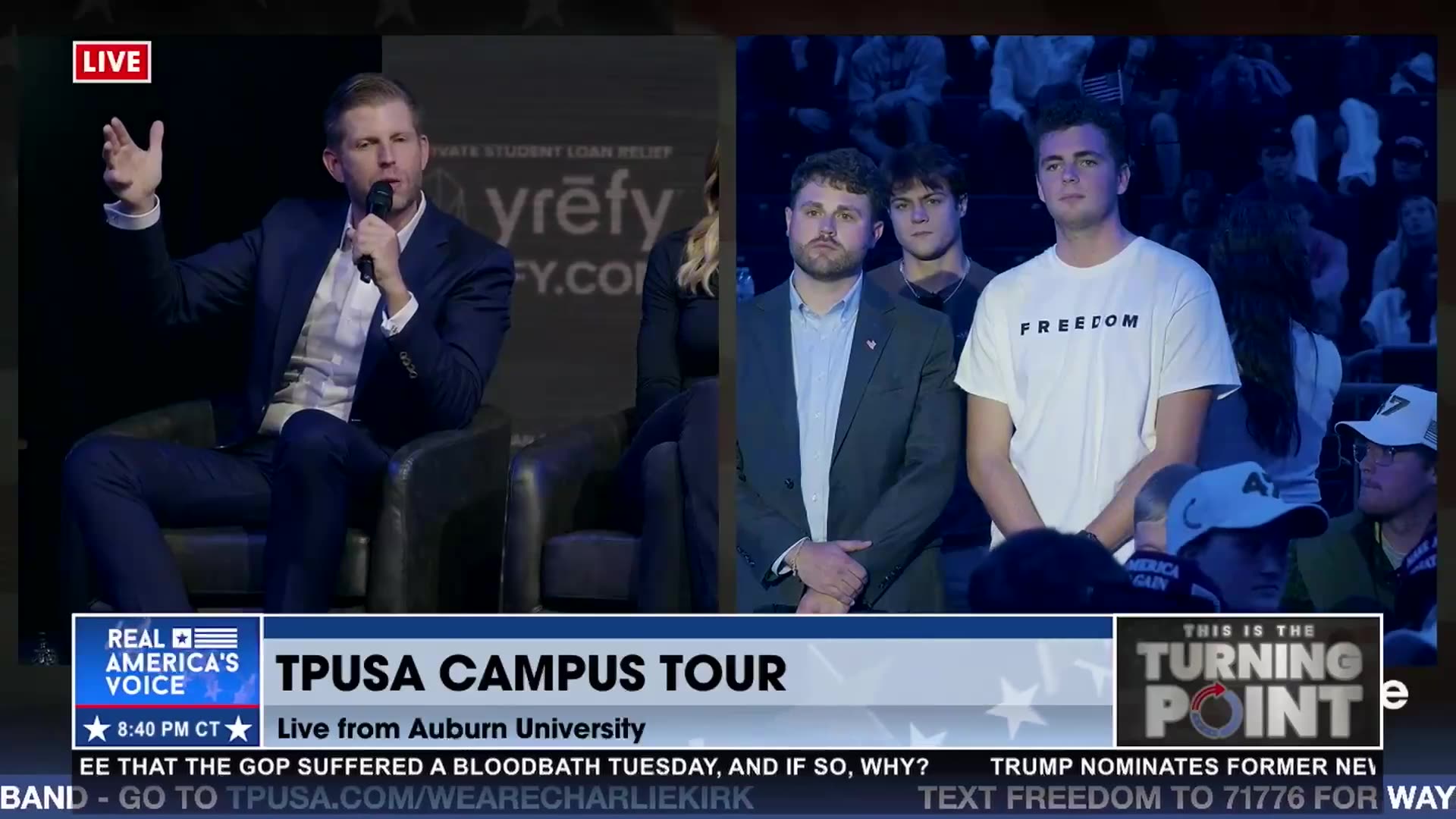 ERIC & LARA TRUMP RESPOND TO MAMDANI WIN