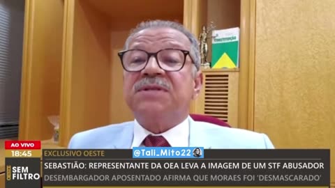 “O caso do Filipe Martins derrubará autoridades aqui nesse país” Dr. Sebastião Coelho.