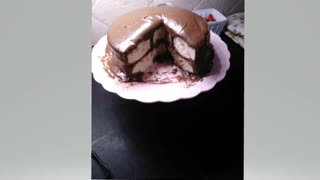 I couldn't wait til the 8th.., I had to cut into the Birthday Cake WW2 made for me !!!