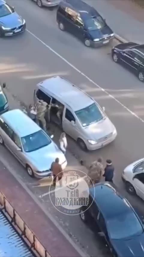 TCC employees pulled a man from his car and forced him into a van.