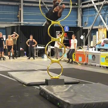 The training room where the hoops happen