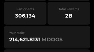 Money Dogs | Staking Pool | Possibly Doubling Your Tokens