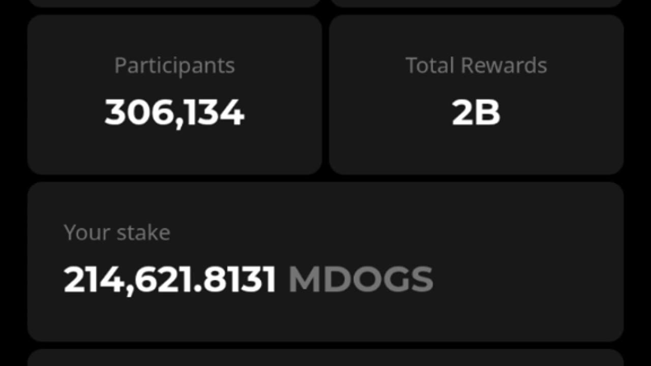 Money Dogs | Staking Pool | Possibly Doubling Your Tokens