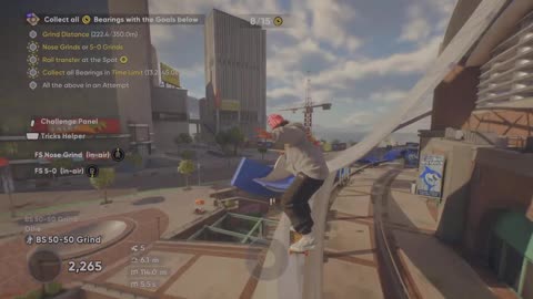 Stadium grind challenge