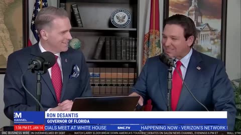 📌 Scott Jennings from the Florida State Capitol with Gov Ron DeSantis