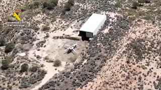 Helicopter drug smuggling ring busted, Spanish police say