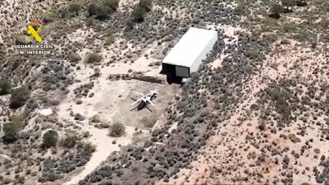 Helicopter drug smuggling ring busted, Spanish police say