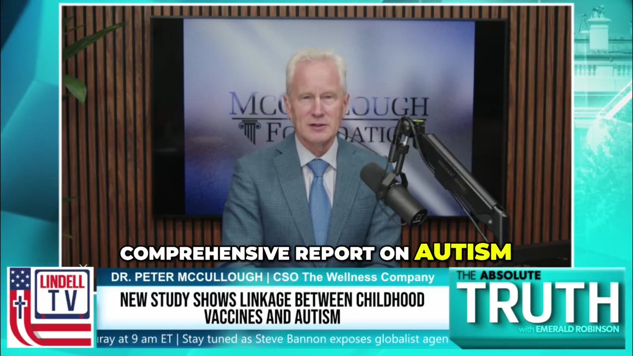 NEW: Controversial Claim Suggests Childhood Vaccines Linked to Autism — Dr. McCullough Speaks Out