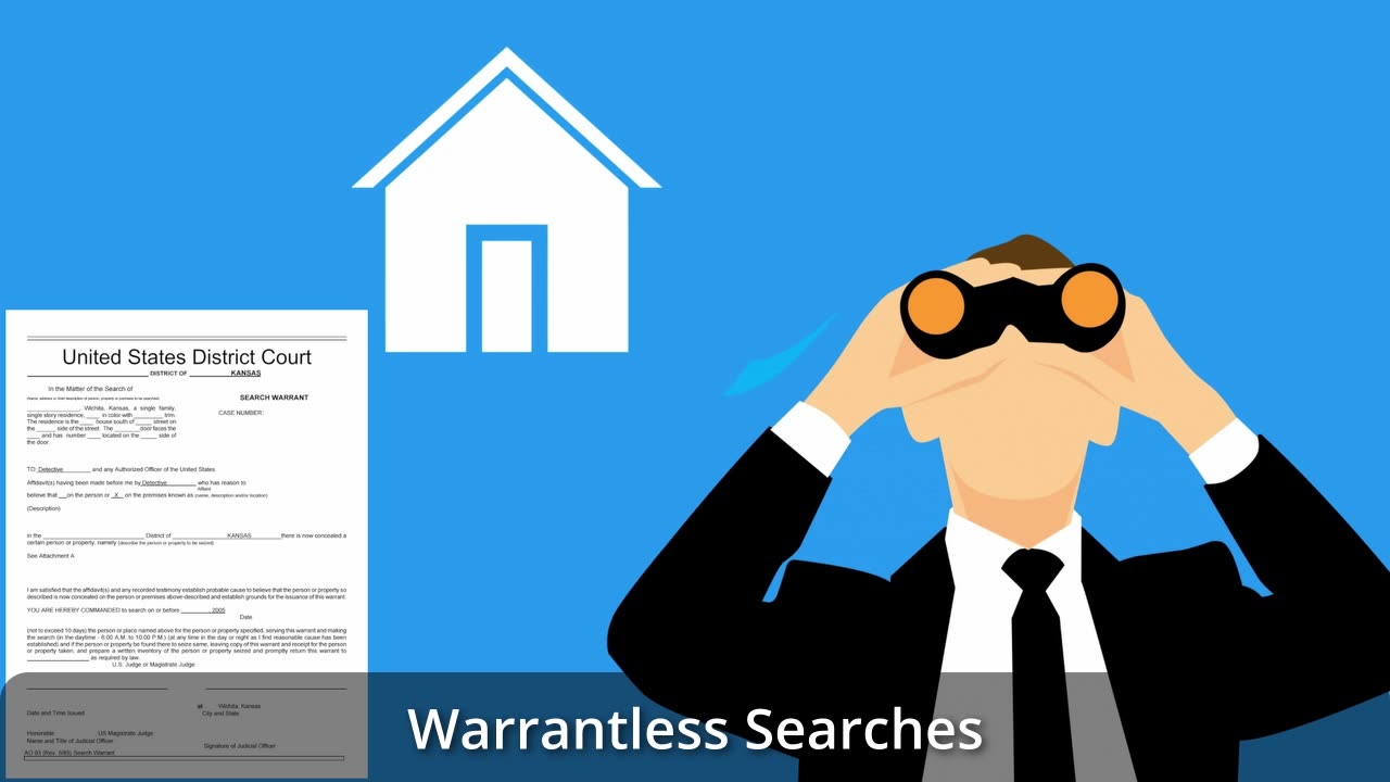Warrantless Searches - on behalf of the Respondents