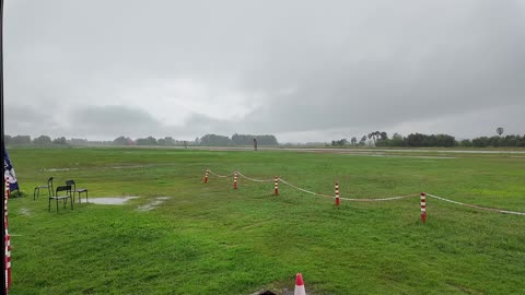 🪂 Dad and Elly at Drop Zone Thailand – Grounded by the Rain! 🌧️
