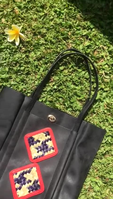 Mithlabs Kenza Ethnic Tote Bag for Women - Stylish and Versatile Ethnic Bag with Cultural Flair