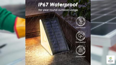 Sunlight Encounter Solar Step Lights