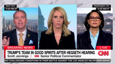 "Hegseth kicked their asses": CNN anchor squirms as Scott Jennings drops mic