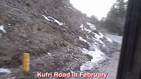 Kufri Road in February | A Winter Wonderland Drive