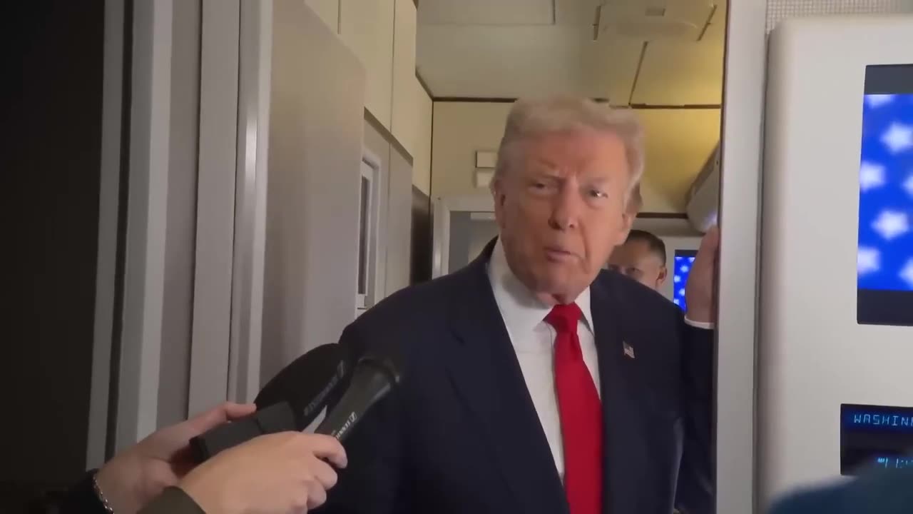 Press Gaggle: Donald Trump Speaks to Reporters on Board Air Force One - October 31, 2025