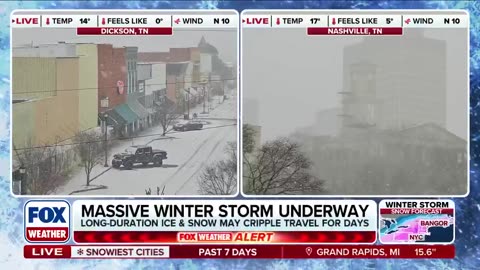 “194 MILLION AMERICANS ARE UNDER WINTER STORM ALERTS…”