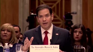 Trump State Dept. nominee Rubio warns against reliance on China