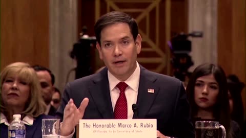 Trump State Dept. nominee Rubio warns against reliance on China