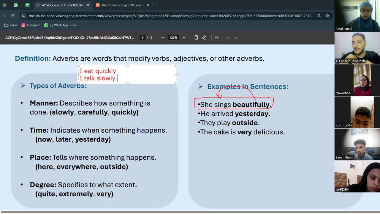 Fluent Learners-A2 (27) Parts of speech