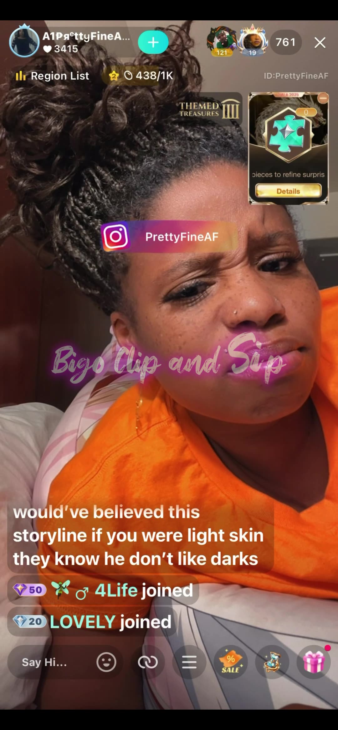 A1Pretty speaks on alleged baby with LoozeCannon 12/6/25 #bigoclipandsip