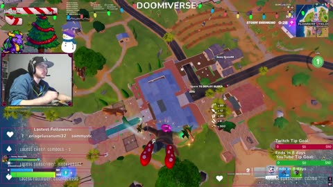 FORTNITE WINTERFEST IS HERE! 222+ CROWN WINS! HELP ME REACH 100 FOLLOWERS FOR CHRISTMAS!