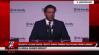DeSantis Cleans House—Boots Soros-Funded Politicians From Florida!