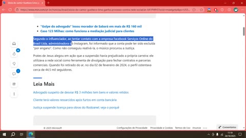 Sósia do cantor Gusttavo Lima ganha processo contra rede social.mp4