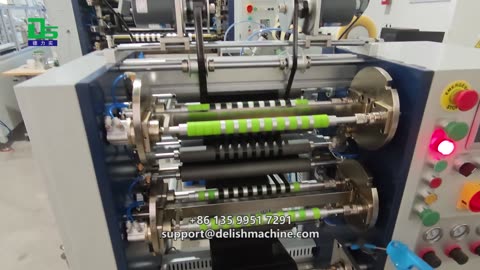 DELISH's tube printer thermal ribbon slitting machine: Precision Slitting and Adaptation