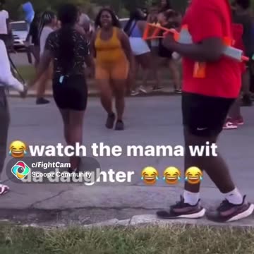 Hood Fight: Watch This Mom With Her Daughter