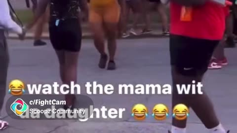 Hood Fight: Watch This Mom With Her Daughter