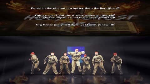 Street Gospel Syndicate ~ Holy Ghost Fire { Lyrics } Remix 1 { Dance Ver. } Christcore Slowed