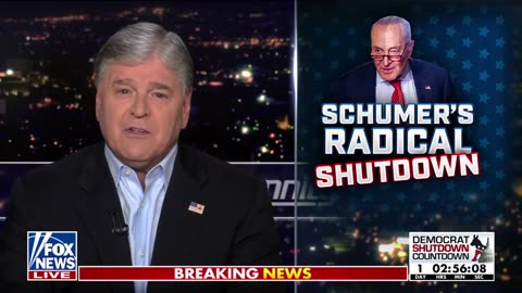 HANNITY MONOLOGUE: Government shutdown looms because of these 'outrageous' Dem demands