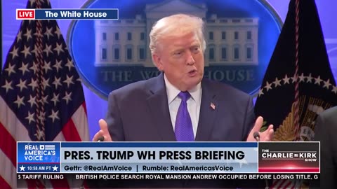 WE CAN CHARGE TARIFFS, CONFIRMED BY SCOTUS