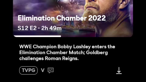 WWE Elimination Chamber 2022