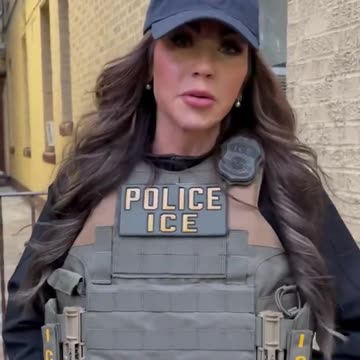 Kristi Noem leads ICE deportation force.