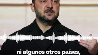 Zelenski admite que Ucrania ahora no tiene posibilidades de entrar en la OTAN