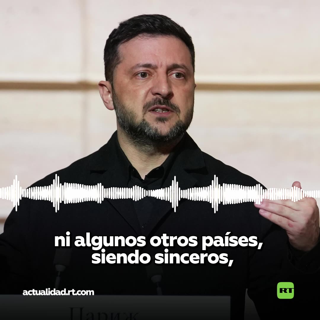 Zelenski admite que Ucrania ahora no tiene posibilidades de entrar en la OTAN