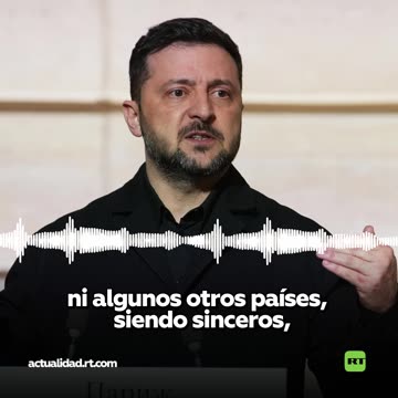 Zelenski admite que Ucrania ahora no tiene posibilidades de entrar en la OTAN