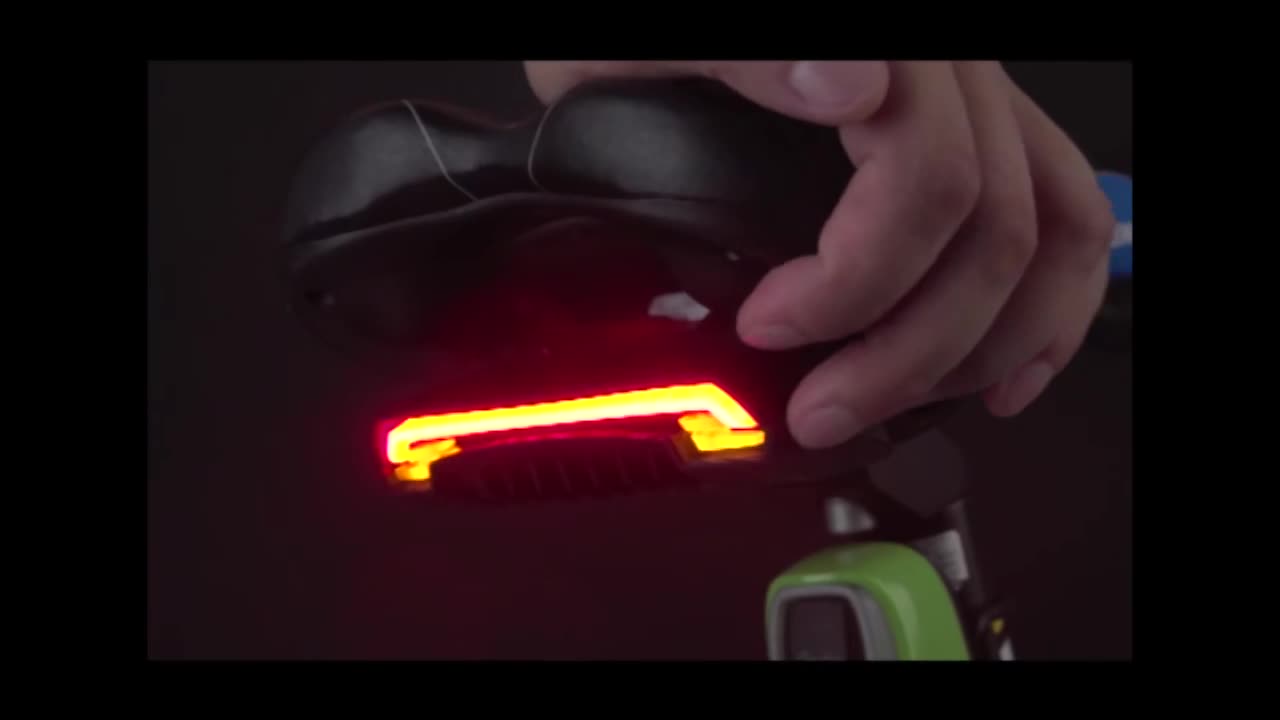Bicycle Rear Light Wireless Remote Control Tail Light Waterproof