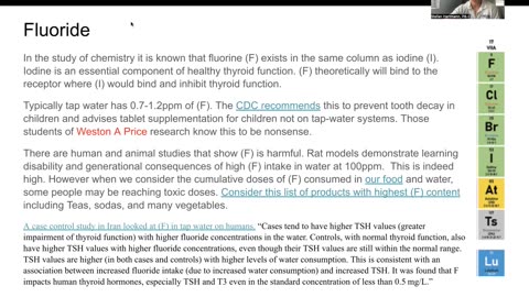 Iodine For Chronic Disease Prevention & Management for NOMA