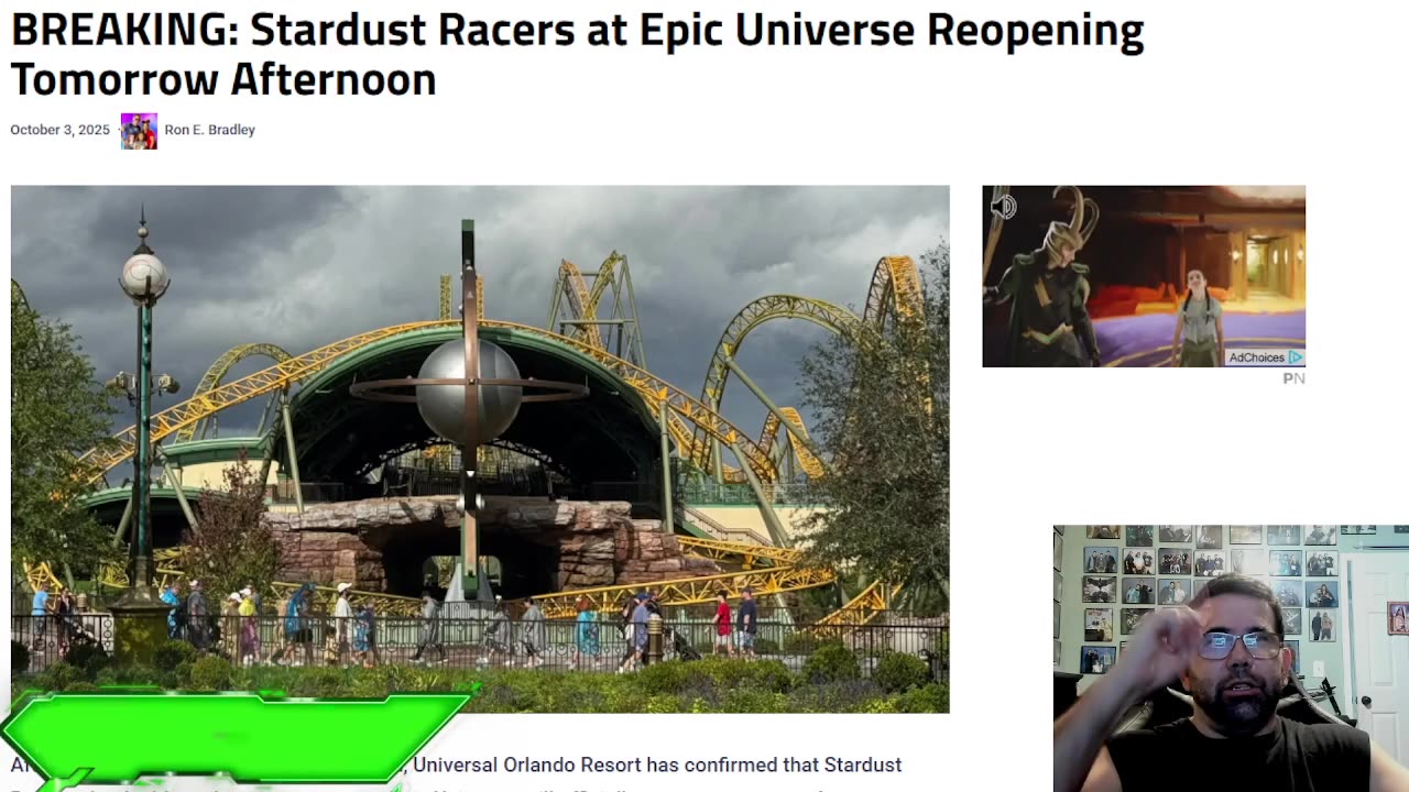 Stardust Reopens In Epic Universe