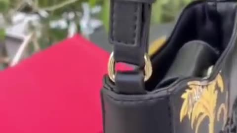 Black "Couture" Mini Bag