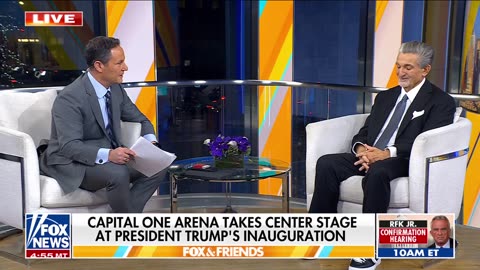 Capital One Arena takes center stage at President Trump's Inauguration